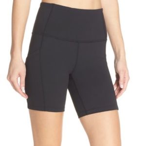 ZELLA, NEW W/Tags, Sz S, Black Live In High Waist Pocket Bike Shorts